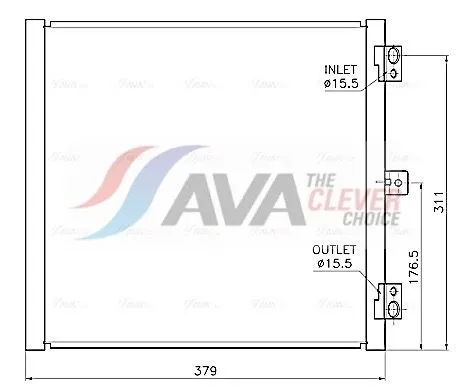 Condenser, air conditioning