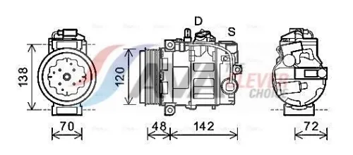 Compressor, air conditioning