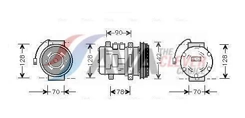 Compressor, air conditioning