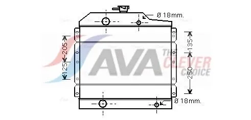 Radiator, engine cooling
