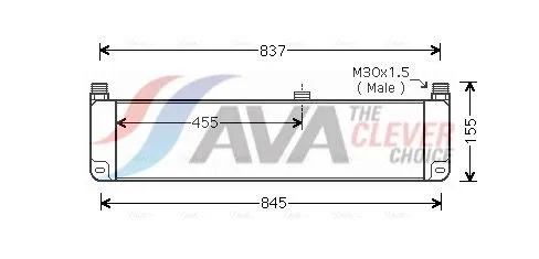 Oil Cooler, engine oil