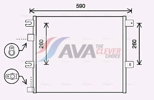 Condenser, air conditioning