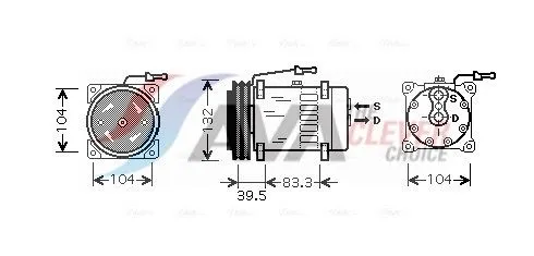 Compressor, air conditioning