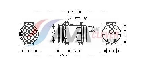Compressor, air conditioning