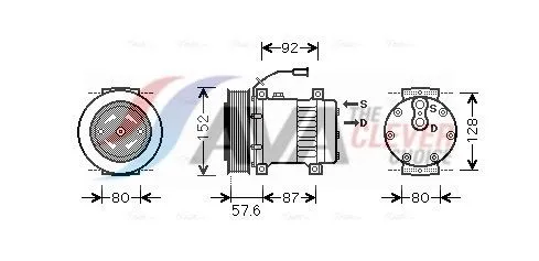 Compressor, air conditioning