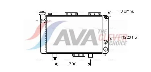 Radiator, engine cooling
