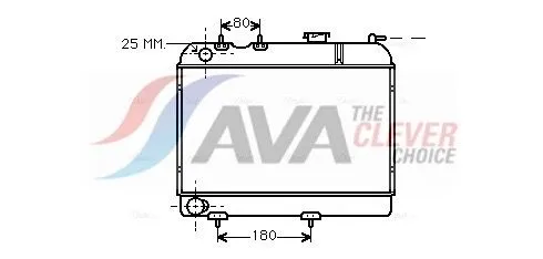 Radiator, engine cooling