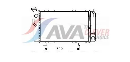 Radiator, engine cooling