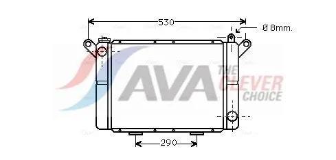 Radiator, engine cooling