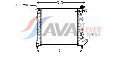 Radiator, engine cooling
