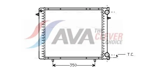 Radiator, engine cooling