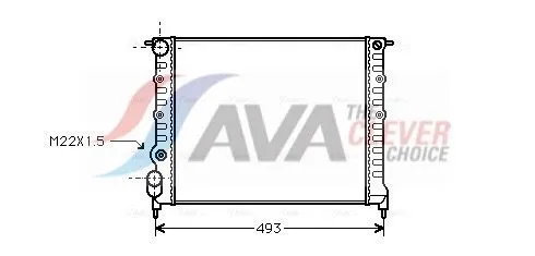 Radiator, engine cooling