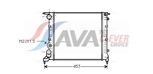 Radiator, engine cooling