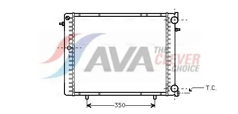 Radiator, engine cooling