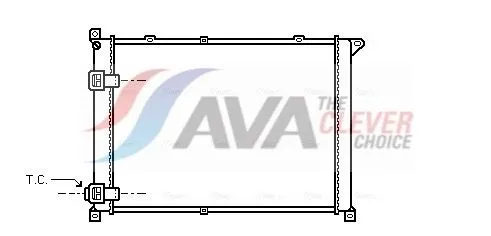 Radiator, engine cooling