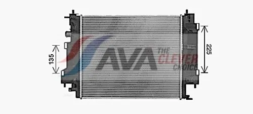 Radiator, engine cooling