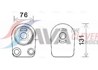 Oil Cooler, engine oil