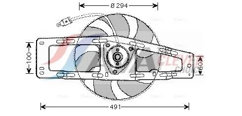 Fan, engine cooling