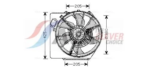 Fan, engine cooling