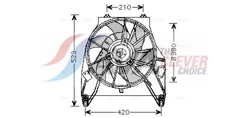 Fan, engine cooling