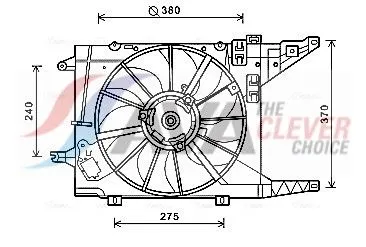 Fan, engine cooling