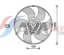 Fan, engine cooling