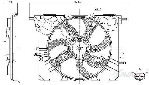 Fan, engine cooling