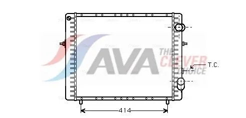 Radiator, engine cooling