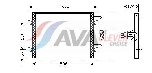 Condenser, air conditioning