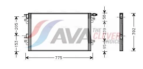 Condenser, air conditioning