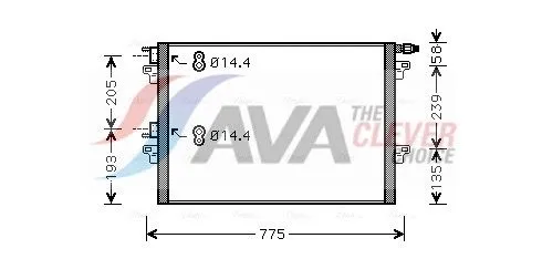 Condenser, air conditioning