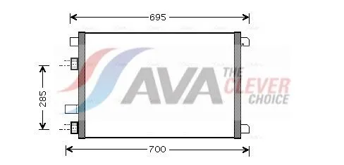 Condenser, air conditioning