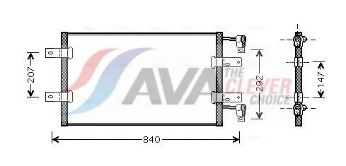 Condenser, air conditioning