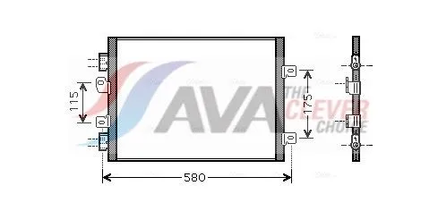 Condenser, air conditioning