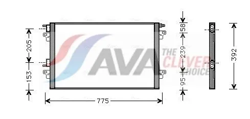 Condenser, air conditioning