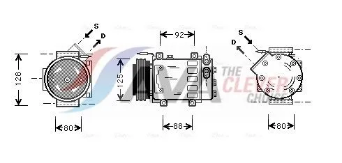 Compressor, air conditioning