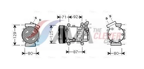 Compressor, air conditioning
