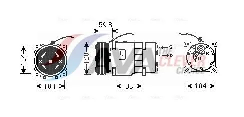 Compressor, air conditioning