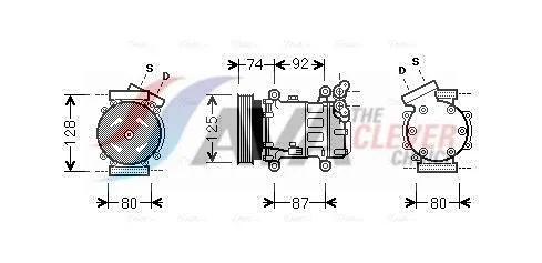 Compressor, air conditioning