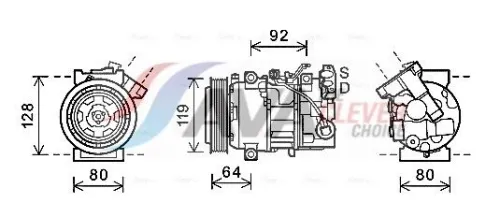 Compressor, air conditioning