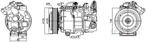 Compressor, air conditioning