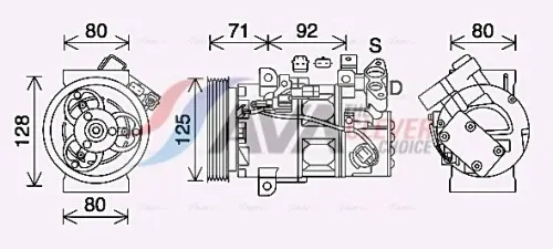 Compressor, air conditioning