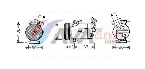 Compressor, air conditioning