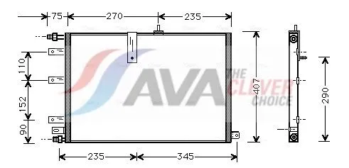 Condenser, air conditioning