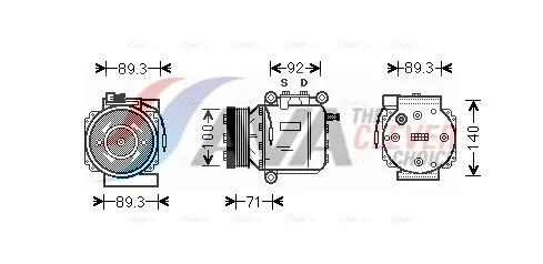 Compressor, air conditioning