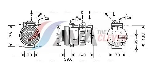 Compressor, air conditioning