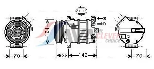 Compressor, air conditioning