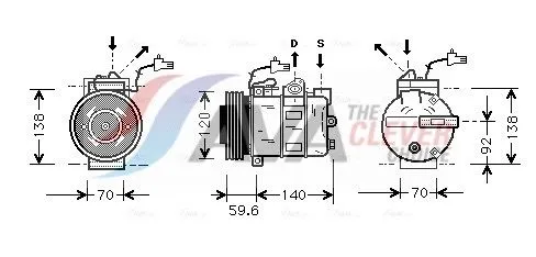 Compressor, air conditioning