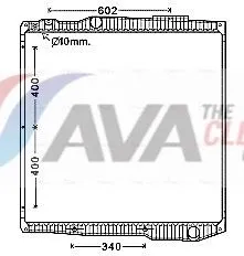 Radiator, engine cooling