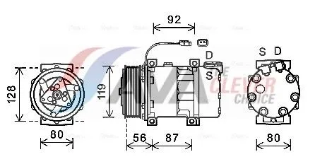 Compressor, air conditioning